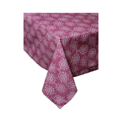Carolina Irving and Daughters Place Settings & Linens|Pink Tulip Tablecloth