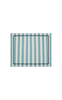 La DoubleJ Place Settings & Linens|Placemat in Riviera Celeste Sky Blue, Set of 2