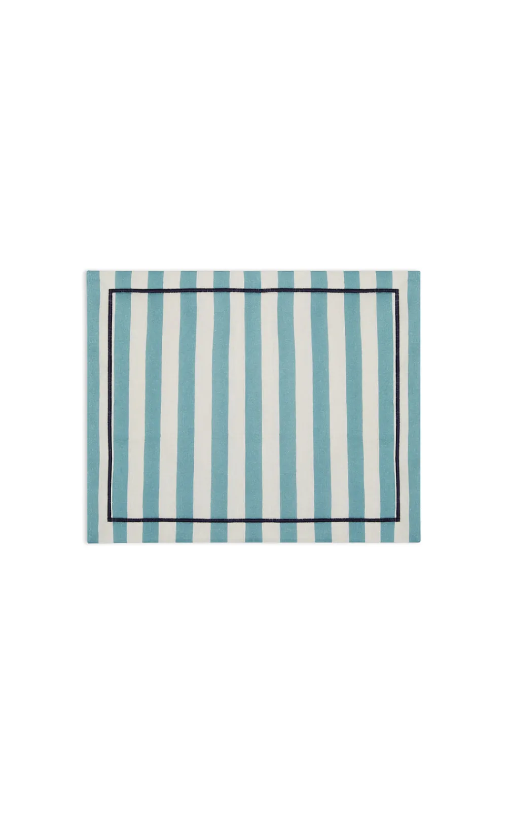 La DoubleJ Place Settings & Linens|Placemat in Riviera Celeste Sky Blue, Set of 2