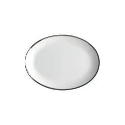 Twig NY Dinnerware|Platinum Edge Oval Platter