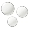 Twig NY Dinnerware|Platinum Edge Set of 3 Canapé Dishes