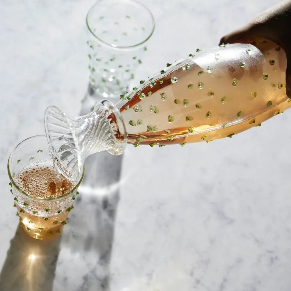 Issy Granger Glassware|Pom Glass Carafe