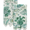Matouk Place Settings & Linens|Pomegranate Guest Towel in Emerald