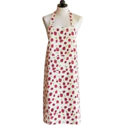 Couleur Nature Place Settings & Linens|Poppies Apron in Red & Green
