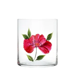 Petra Palumbo Glassware|Poppy Crystal Tumbler