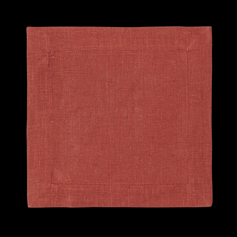 Henry Handwork Place Settings & Linens|Prism Brick Cocktail Napkin in Linen