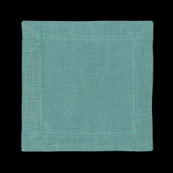 Henry Handwork Place Settings & Linens|Prism Marine Cocktail Napkin in Linen