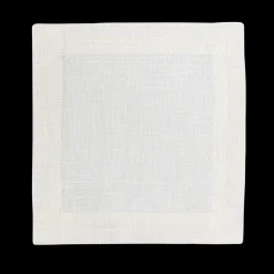 Henry Handwork Place Settings & Linens|Prism Oyster Cocktail Napkin in Linen