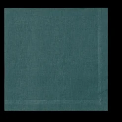 Henry Handwork Place Settings & Linens|Prism Peacock Napkin in Linen