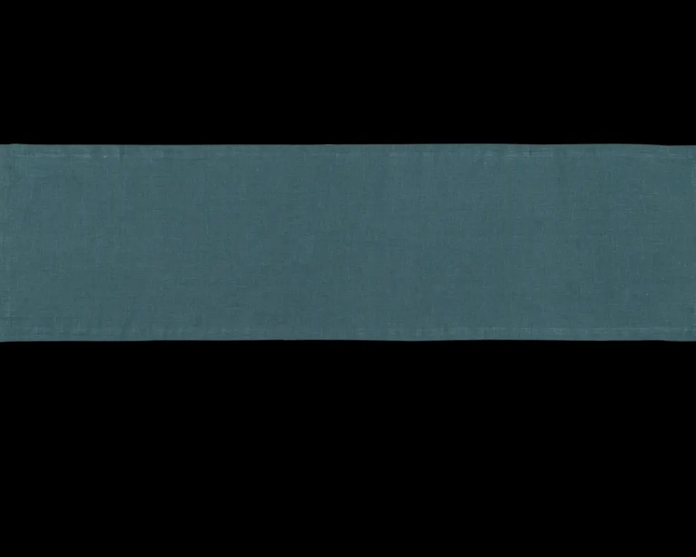 Henry Handwork Place Settings & Linens|Prism Peacock Table Runner in Linen