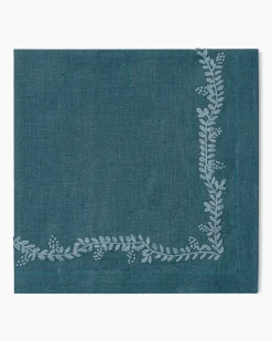 Henry Handwork Place Settings & Linens|Prism Vine Linen Dinner Napkin
