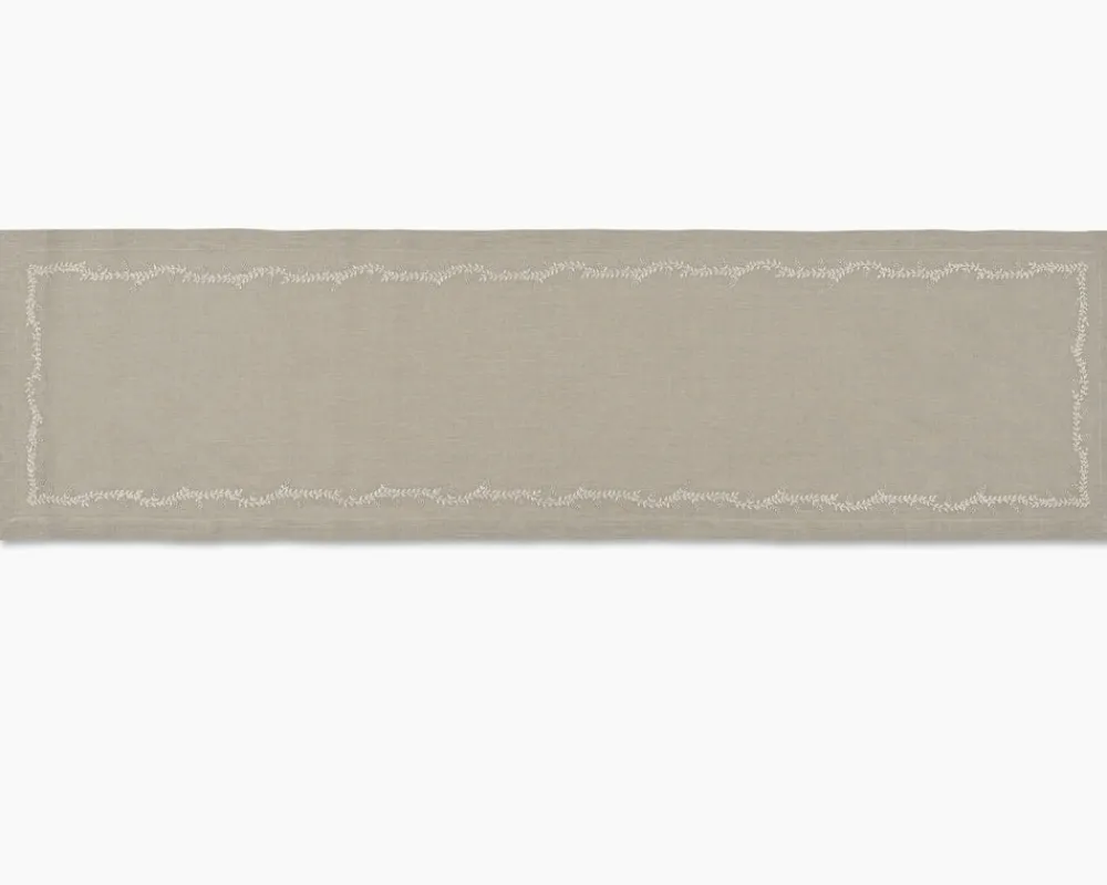 Henry Handwork Place Settings & Linens|Prism Vine Linen Table Runner