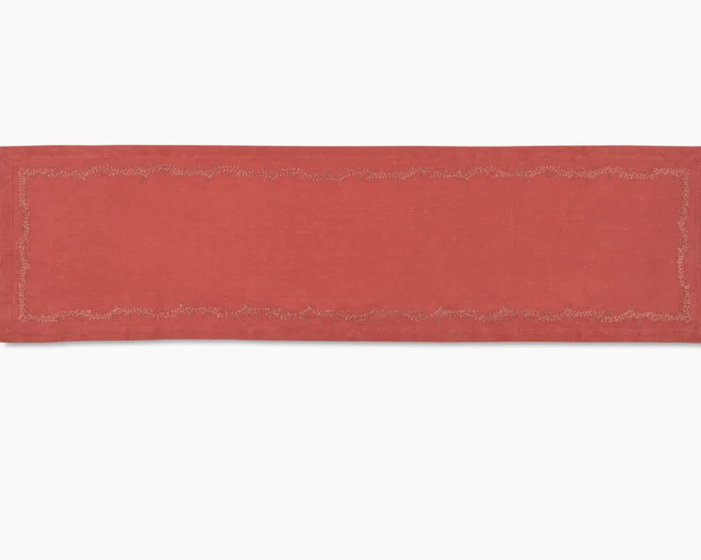 Henry Handwork Place Settings & Linens|Prism Vine Linen Table Runner