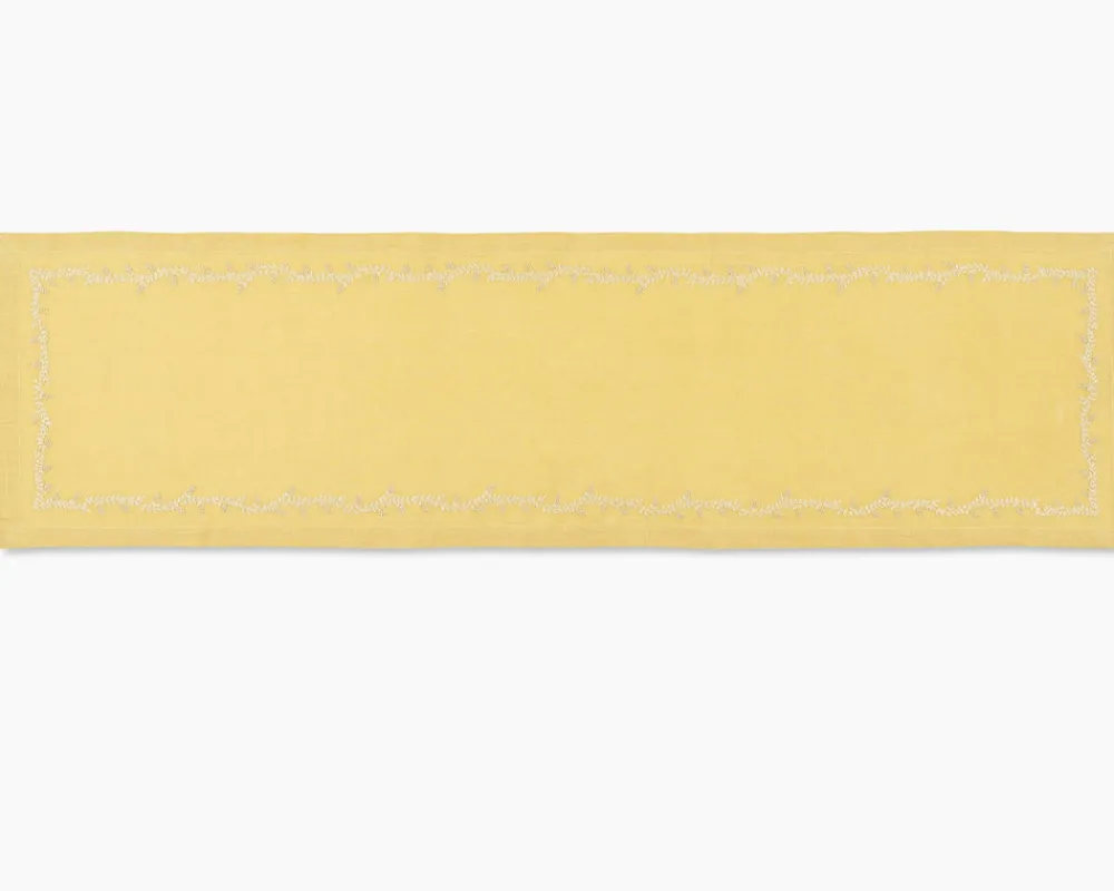 Henry Handwork Place Settings & Linens|Prism Vine Linen Table Runner