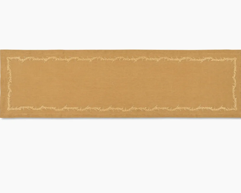 Henry Handwork Place Settings & Linens|Prism Vine Linen Table Runner