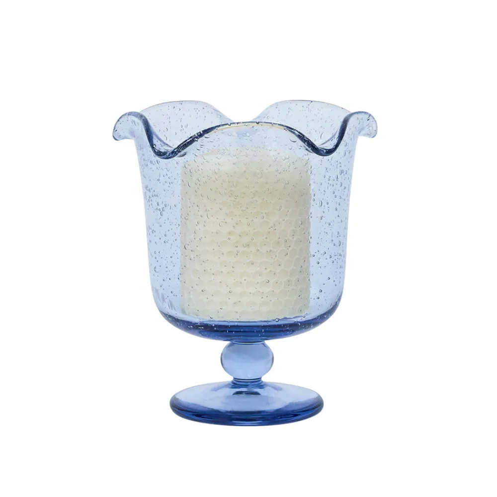 Juliska Candles|Provence 5.5" Hurricane in Chambray