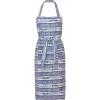 Couleur Nature Place Settings & Linens|Provence Avignon Apron in Blue & Marine