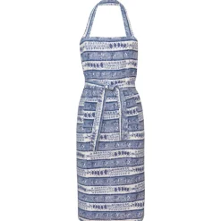 Couleur Nature Place Settings & Linens|Provence Avignon Apron in Blue & Marine