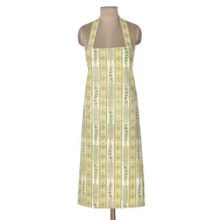 Couleur Nature Place Settings & Linens|Provence Avignon Apron in Pistache