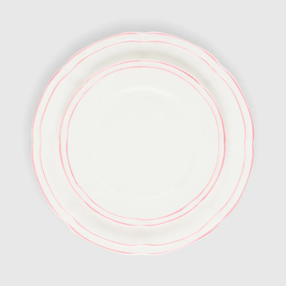 Maison Margaux Dinnerware|Provence Pink Starter Plate, Set of 4