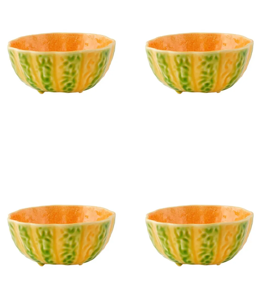 Bordallo Pinheiro Dinnerware|Pumpkin Bowl 16 oz, Set of 4