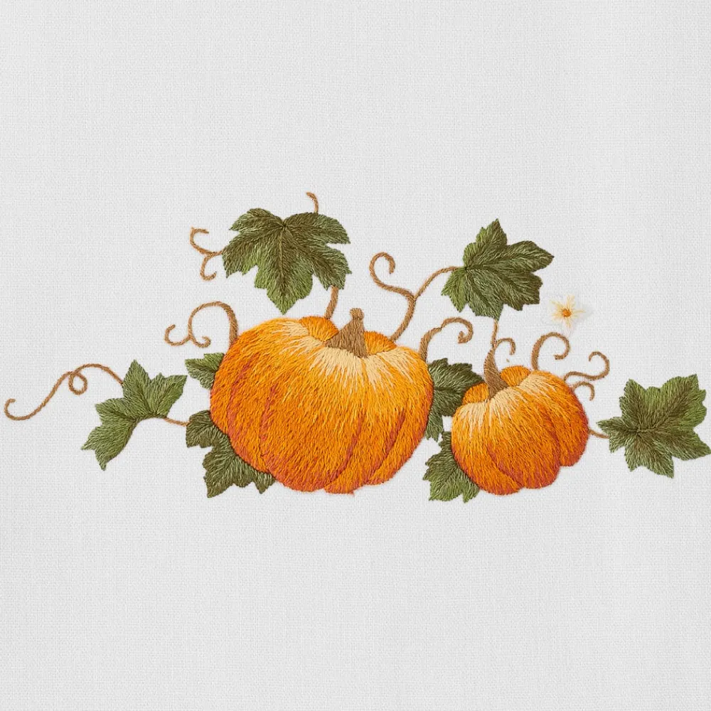 Henry Handwork Place Settings & Linens|Pumpkins Grande Napkin