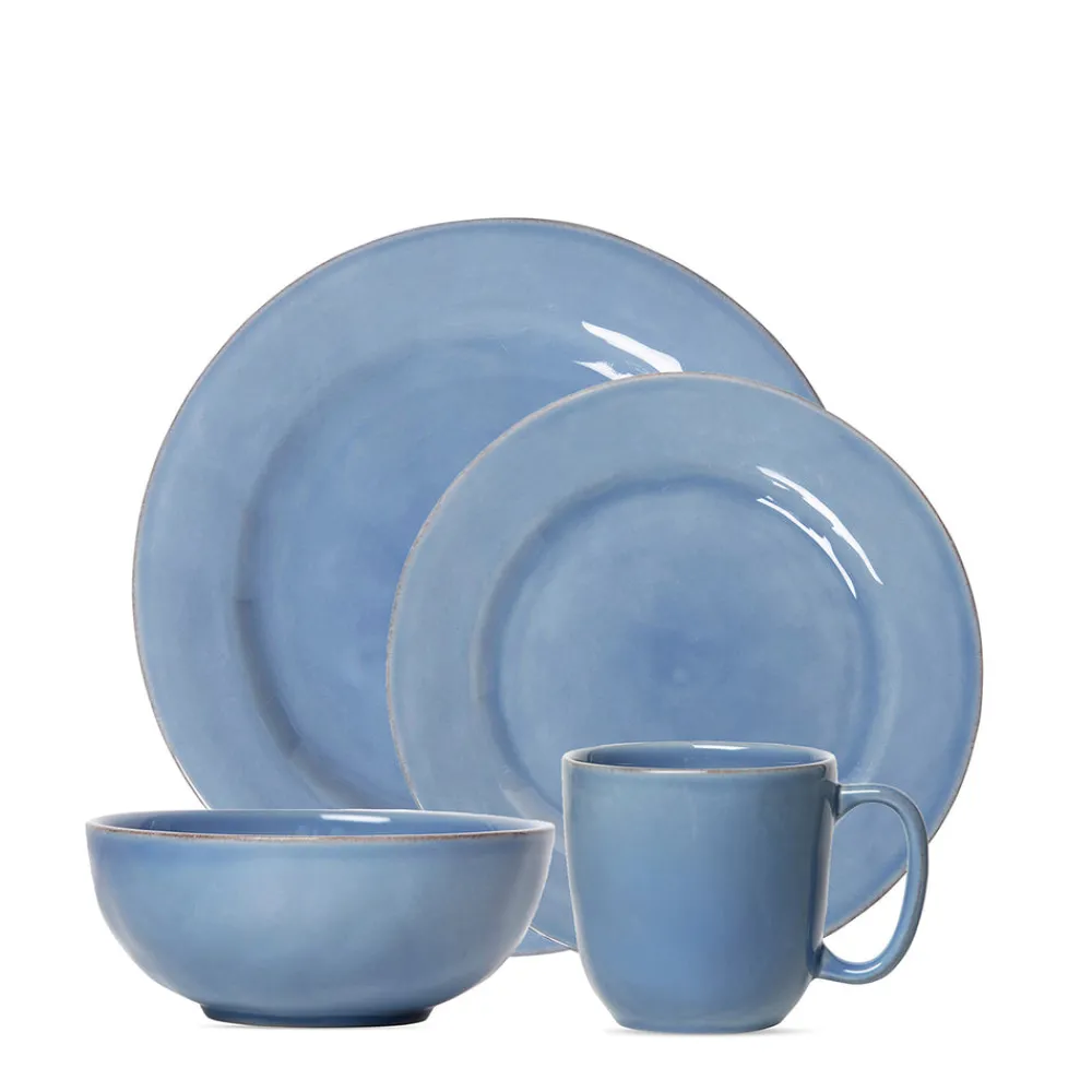 Juliska Dinnerware|Puro Chambray 16-Piece Dinnerware Set