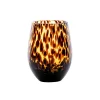 Juliska Glassware|Puro Tortoiseshell Stemless Wine Glass
