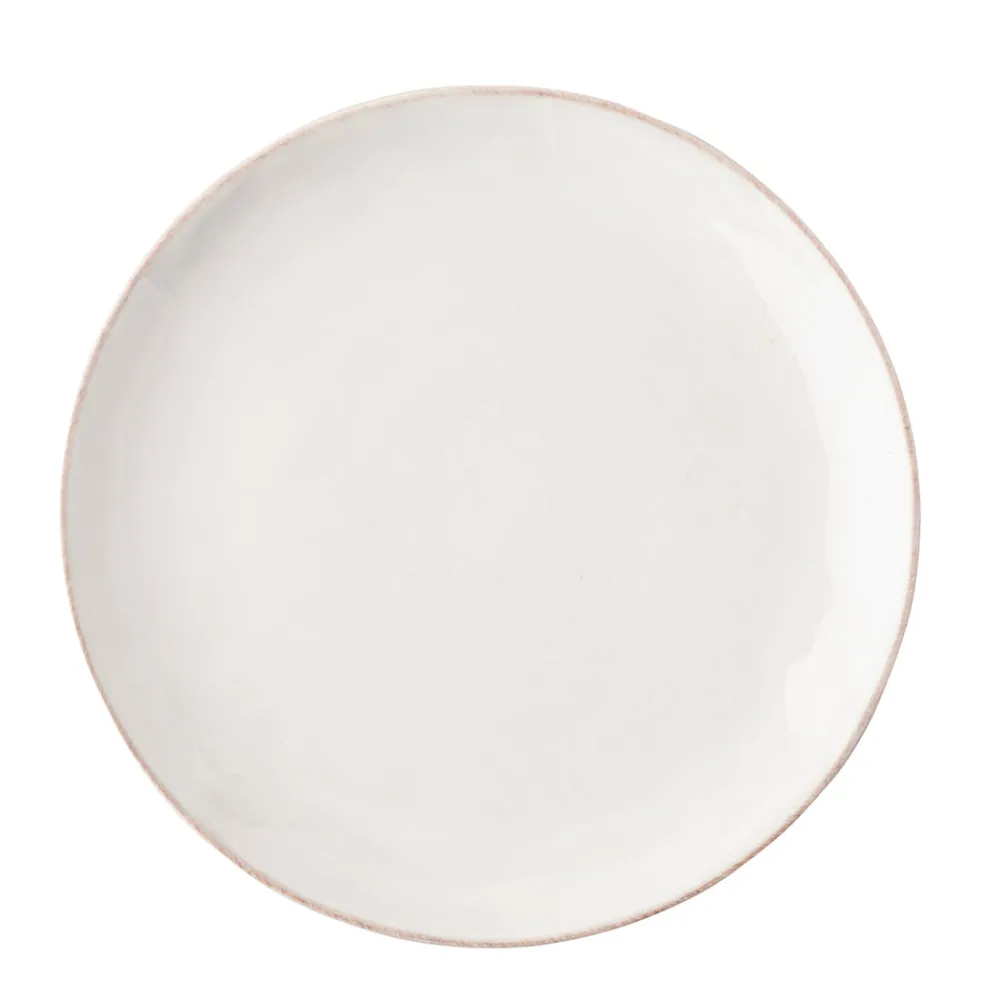 Juliska Dinnerware|Puro Whitewash Coupe Side/Cocktail Plate