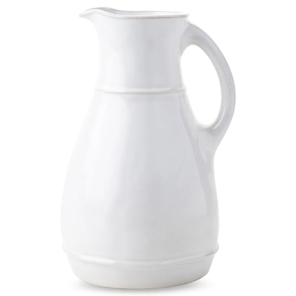Juliska Dinnerware|Puro Whitewash Pitcher/Vase