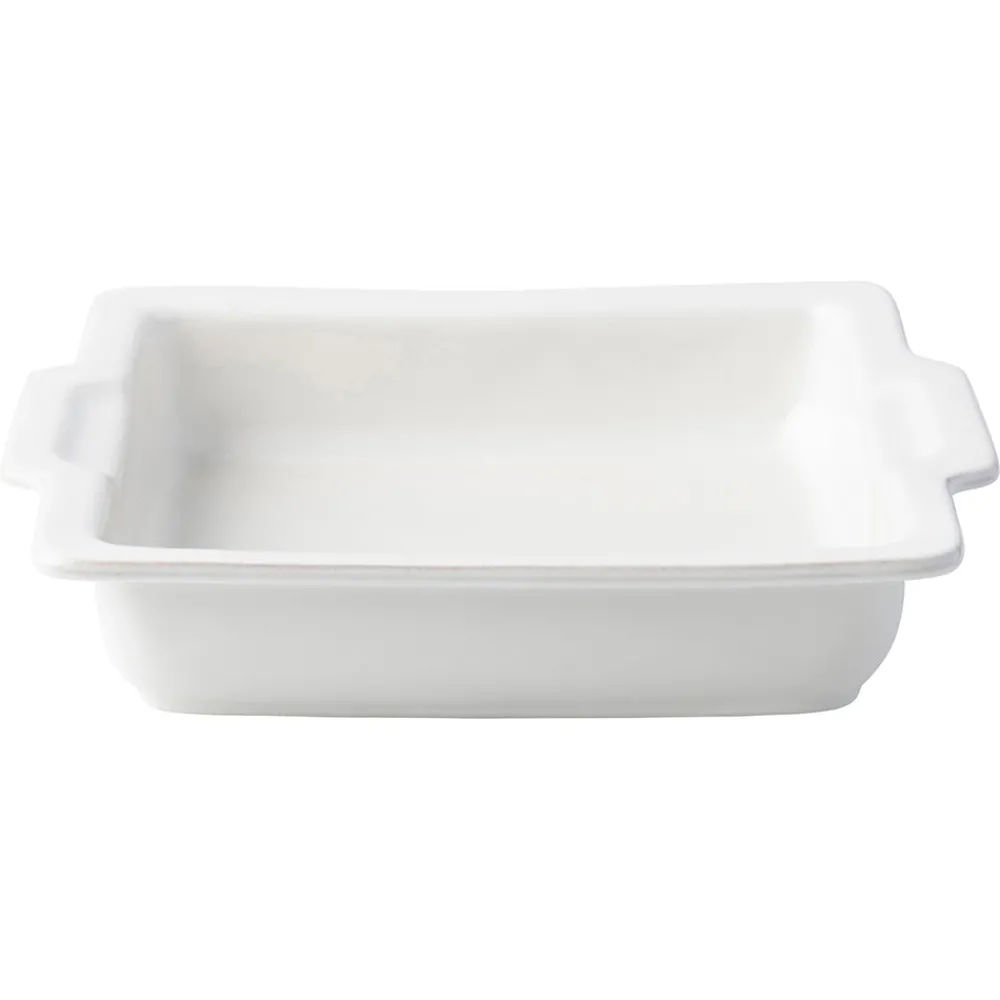 Juliska Dinnerware|Puro Whitewash Square Baker