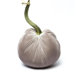 Hot Skwash Living|Décor|Putty Silk Velvet Pumpkin