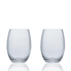 Caskata Glassware|Quinn Clear Tumblers, Set of 2