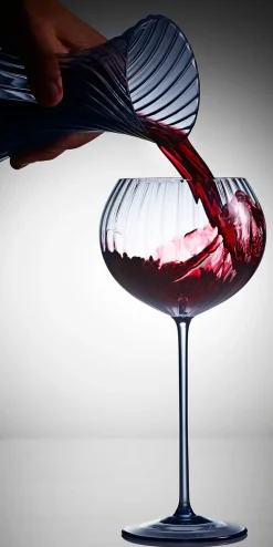 Caskata Glassware|Quinn Ocean Red Wine Glasses, Set of 2