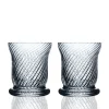 Caskata Glassware|Quinn Optic Votive Holders Clear, Set of 2