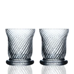 Caskata Glassware|Quinn Optic Votive Holders Clear, Set of 2