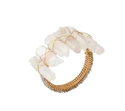 Kim Seybert Place Settings & Linens|Radiant Napkin Ring in Iridescent, Set of 4