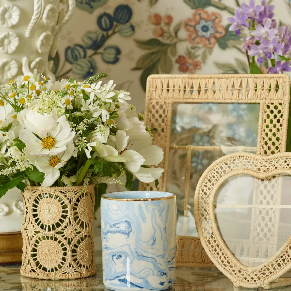 AERIN Candles|Raffia Candle Sleeve, Large