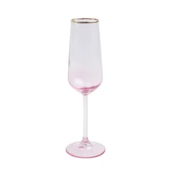 VIETRI Glassware|Rainbow Champagne Flute