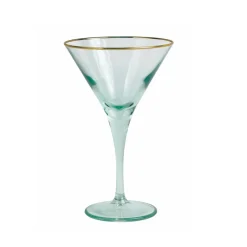 VIETRI Glassware|Rainbow Martini Glass