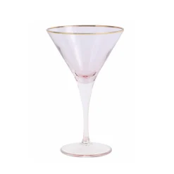VIETRI Glassware|Rainbow Martini Glass