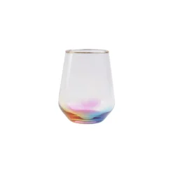 VIETRI Glassware|Rainbow Stemless Wine Glass