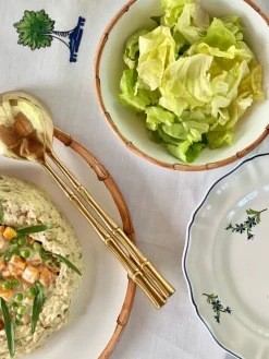 Z.d.G. Dinnerware|Ramatuelle Bamboo Bowl, Natural