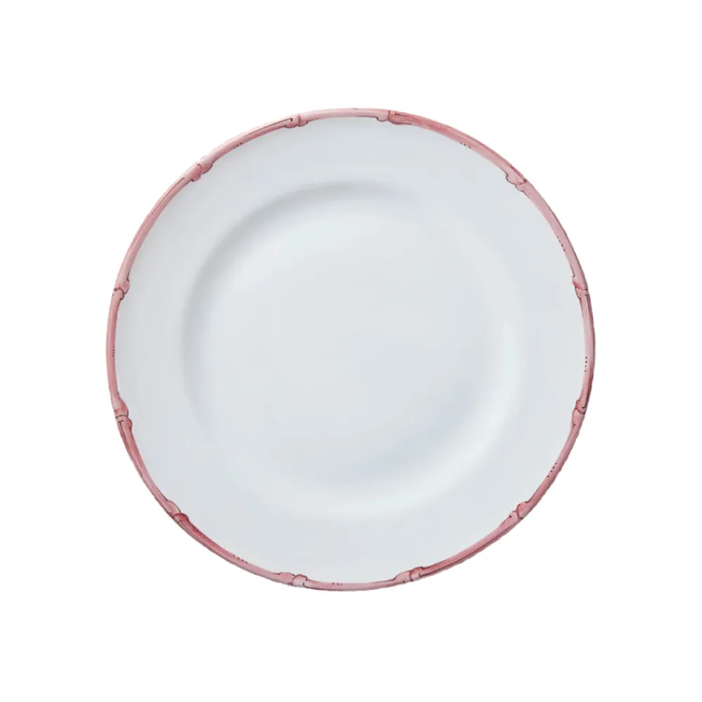 Z.d.G. Dinnerware|Ramatuelle Bamboo Dinner Plate in Rose