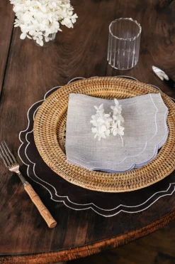 Rebecca Udall Wicker|Dinnerware|Rattan Charger Plate