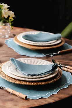 Rebecca Udall Wicker|Dinnerware|Rattan Charger Plate