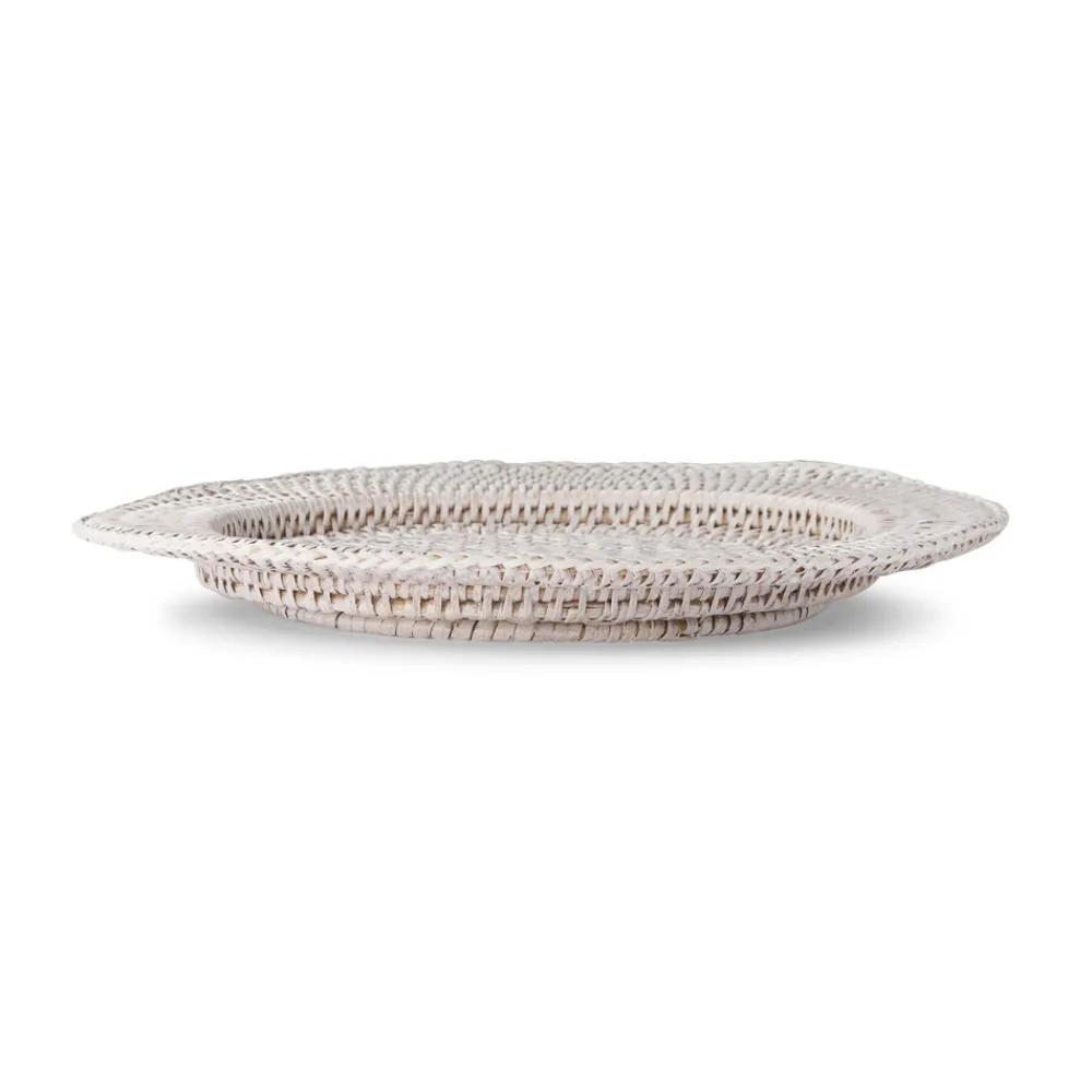 Rebecca Udall Wicker|Dinnerware|Rattan Charger Plate