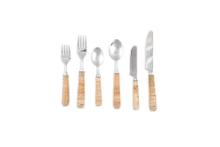 Loulou La Dune Wicker|Flatware|Rattan Cutlery