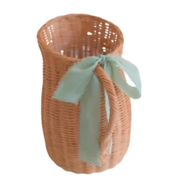 Maggie Bentley Designs Glassware|Rattan Flower Pitcher