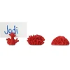 Chefanie Place Settings & Linens|Red Coral Placecard Holders, Set of 3